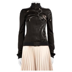 Jitrois Chaqueta negra de patchwork Talla M
