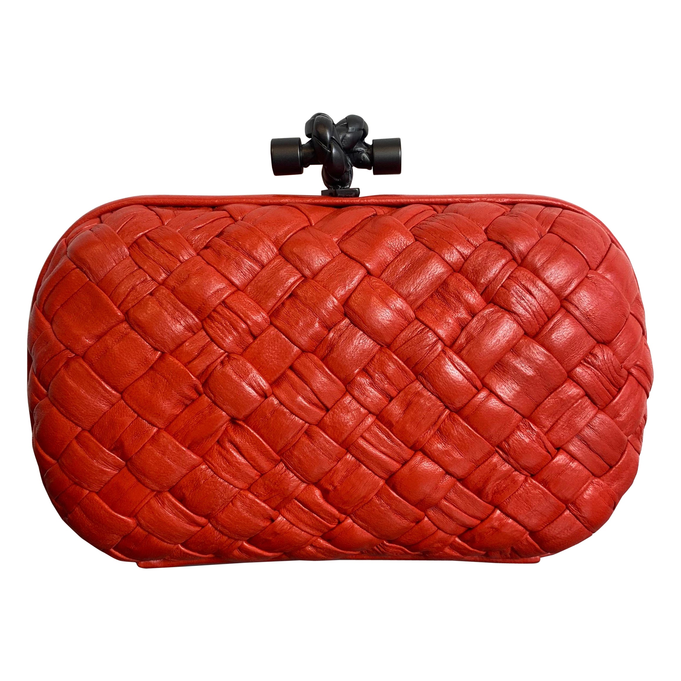Bottega Veneta Knot clutch. For Sale