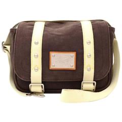 Louis Vuitton Besace PM LV Cup Chocolate Brown Antigua Canvas Shoulder Bag