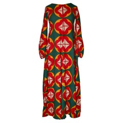 Vestito midi in cotone stampato Marimekko del 1960