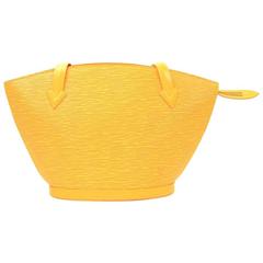 Louis Vuitton Saint Jacques PM Yellow Epi Leather Shoulder Bag 2