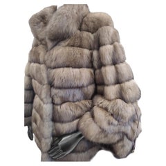 Brand new Sobol Tortora Russian Sable fur Jacket 45000$ tags