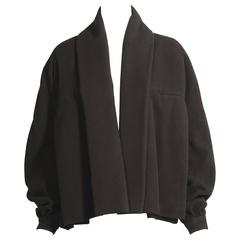 1950's Dior Numbered Haute Couture Wool Swing Jacket