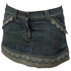 Anna Molinari Denim Skirt