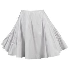 Alaia White Tier Skirt