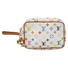 Louis Vuitton x Takashi Murakami Coin Purse White Multicolor