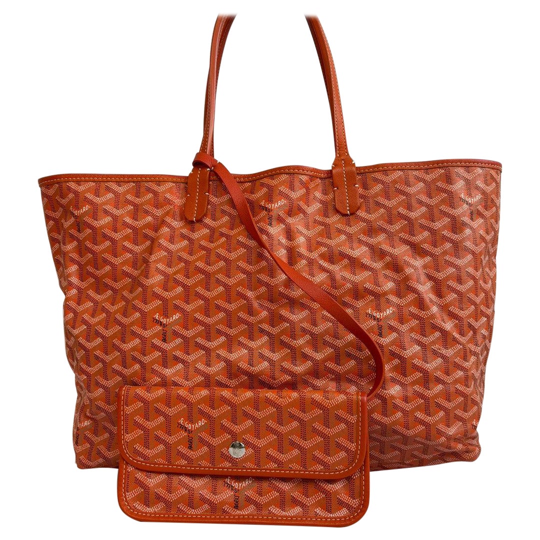 Goyard Saint Louis PM Tote Naranja Mediano 2018 en venta
