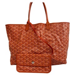 Goyard Saint Louis PM Tote Medio Arancione 2018
