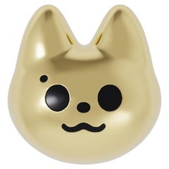 Orecchino Naimah Bugcat in vermeil oro