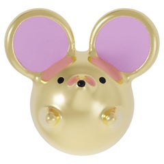 Orecchino Naimah Mouse in oro vermeil