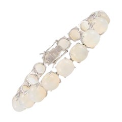 Bracelet tennis œil de tigre naturel de 71,45 carats en argent sterling, cadeau pour mère