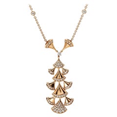 Bvlgari Divas' Dream Collier en or rose 18 carats avec diamants
