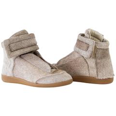 MAISON MARTIN MARGIELA Pony High Top Sneaker Sanded Gray 43 / 10 4
