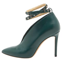 Jimmy Choo - Pumps con cinturino alla caviglia in pelle Greene & Greene Taglia 36,5