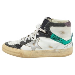 Golden Goose Multicolor Leather Sky Star 2.12 Sneakers Size 37