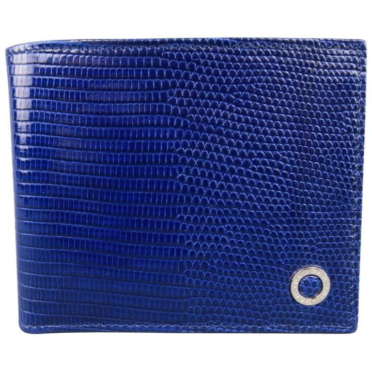 Bvlgari Man Wallet - Blue - Wallets