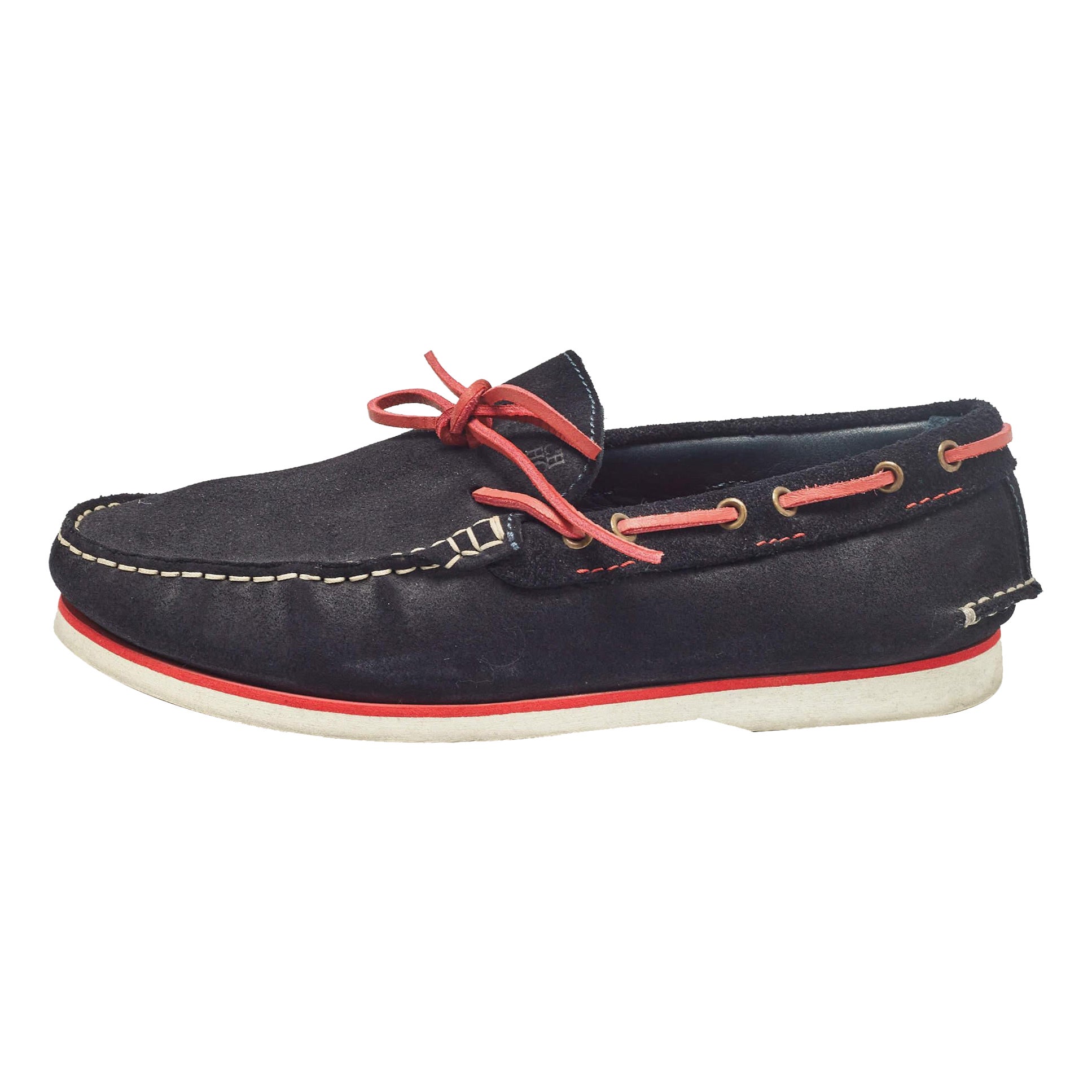 CH Carolina Herrera Chaussons en daim noirs  Mocassins taille 41