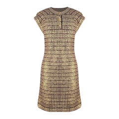 Chanel CC Jewel Gripoix Buttons Byzantine Dress 36 FR
