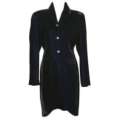 Romeo Gigle Velvet Blazer circa 1980s 1