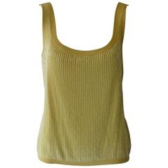 1990s Beaded Oscar de la Renta Evening Top (M) 5