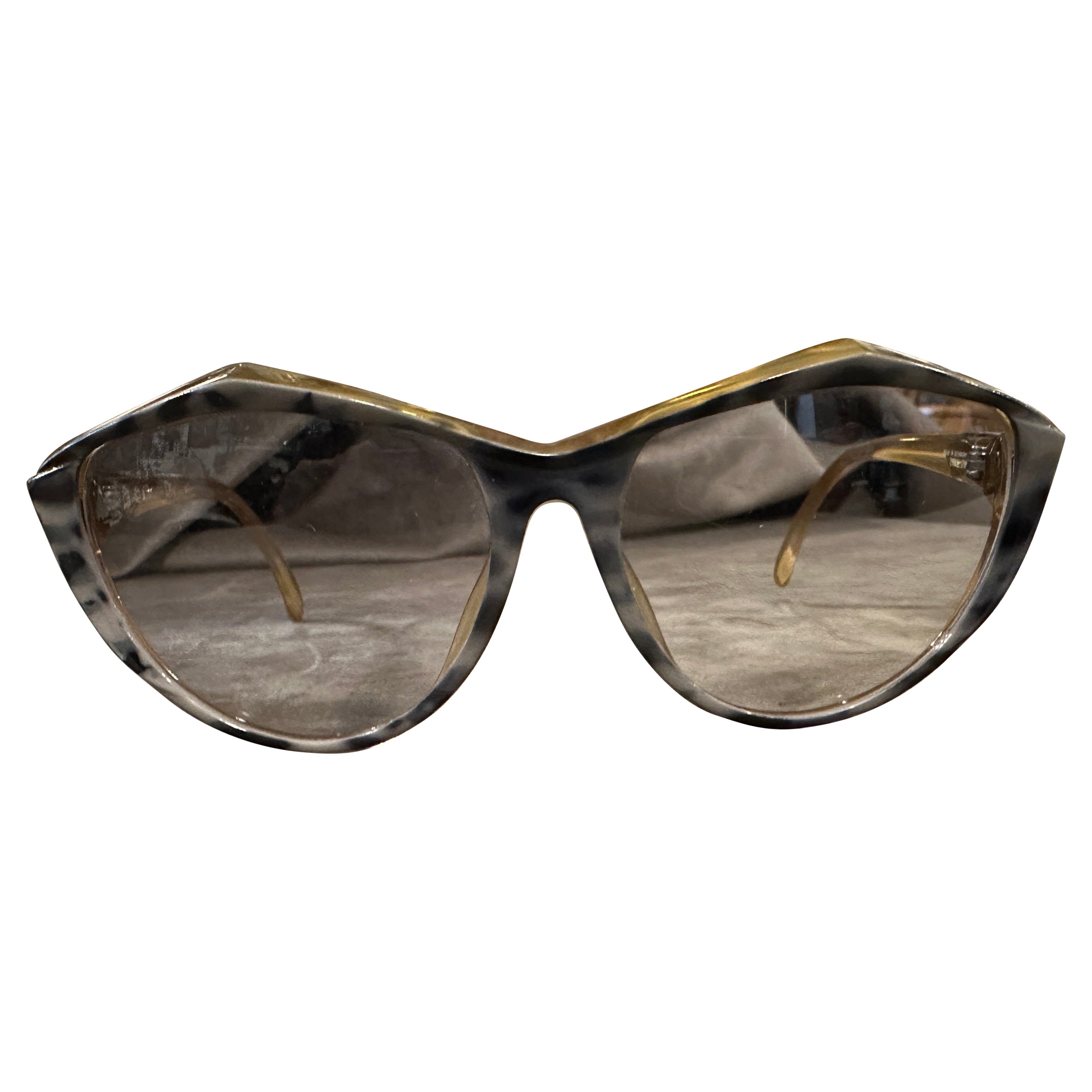 1970s Christian Dior Vintage Oversized Sunglasses