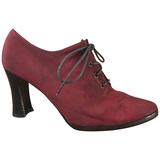 Yves Saint Laurent Bottes bottes bordeaux rare collection russe taille 10, années 1970