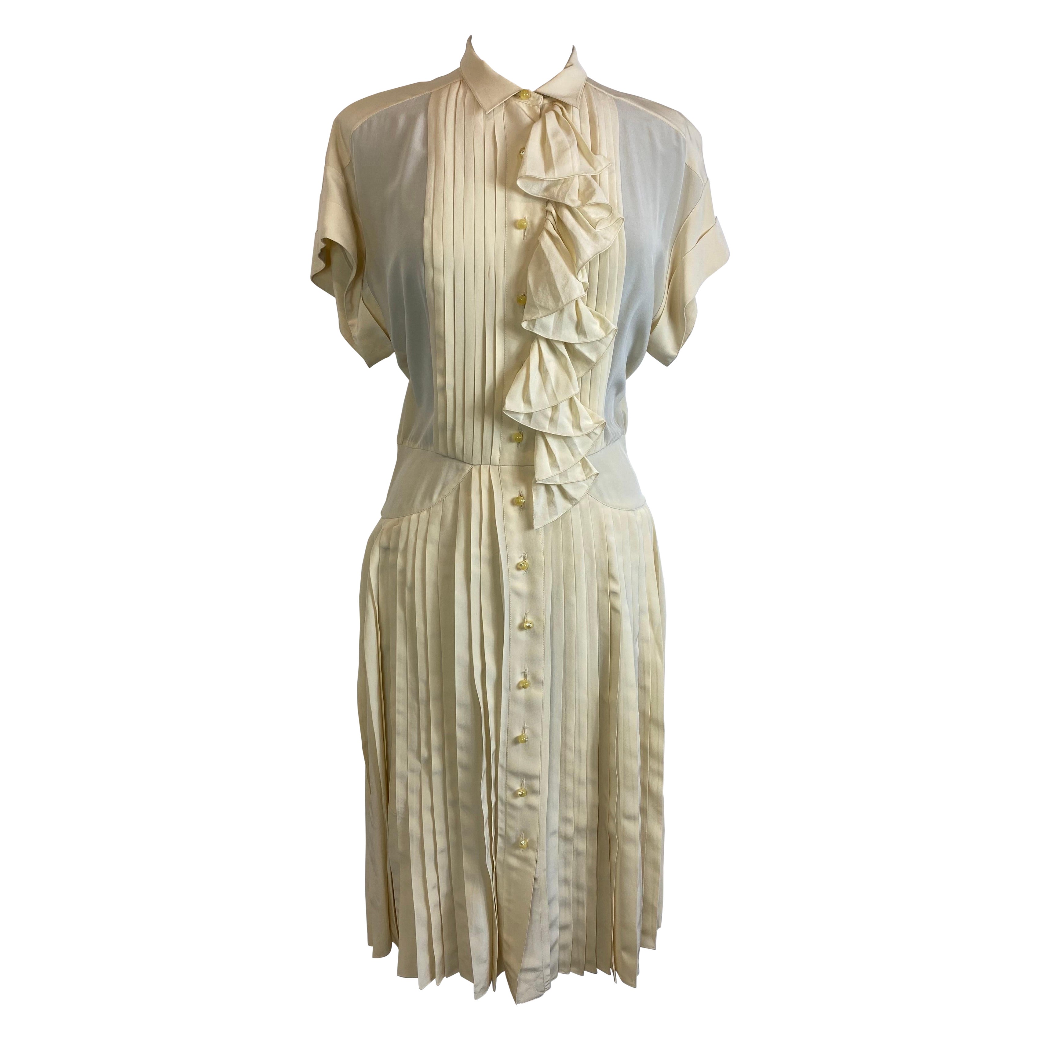 Vintage Chloé 70s dress by Karl Lagerfeld