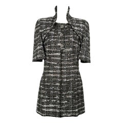 Chanel 14K$ Chaqueta de tweed con botones Gripoix 38 FR