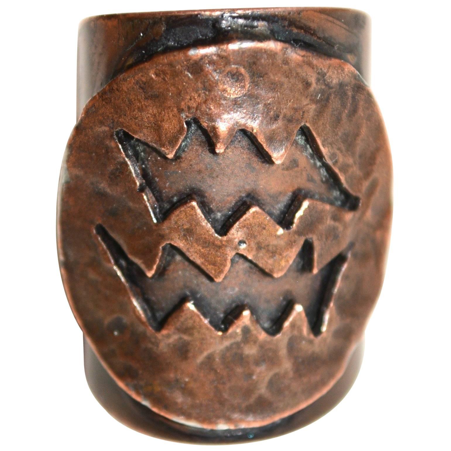 60s Paco Rabanne Copper Ring
