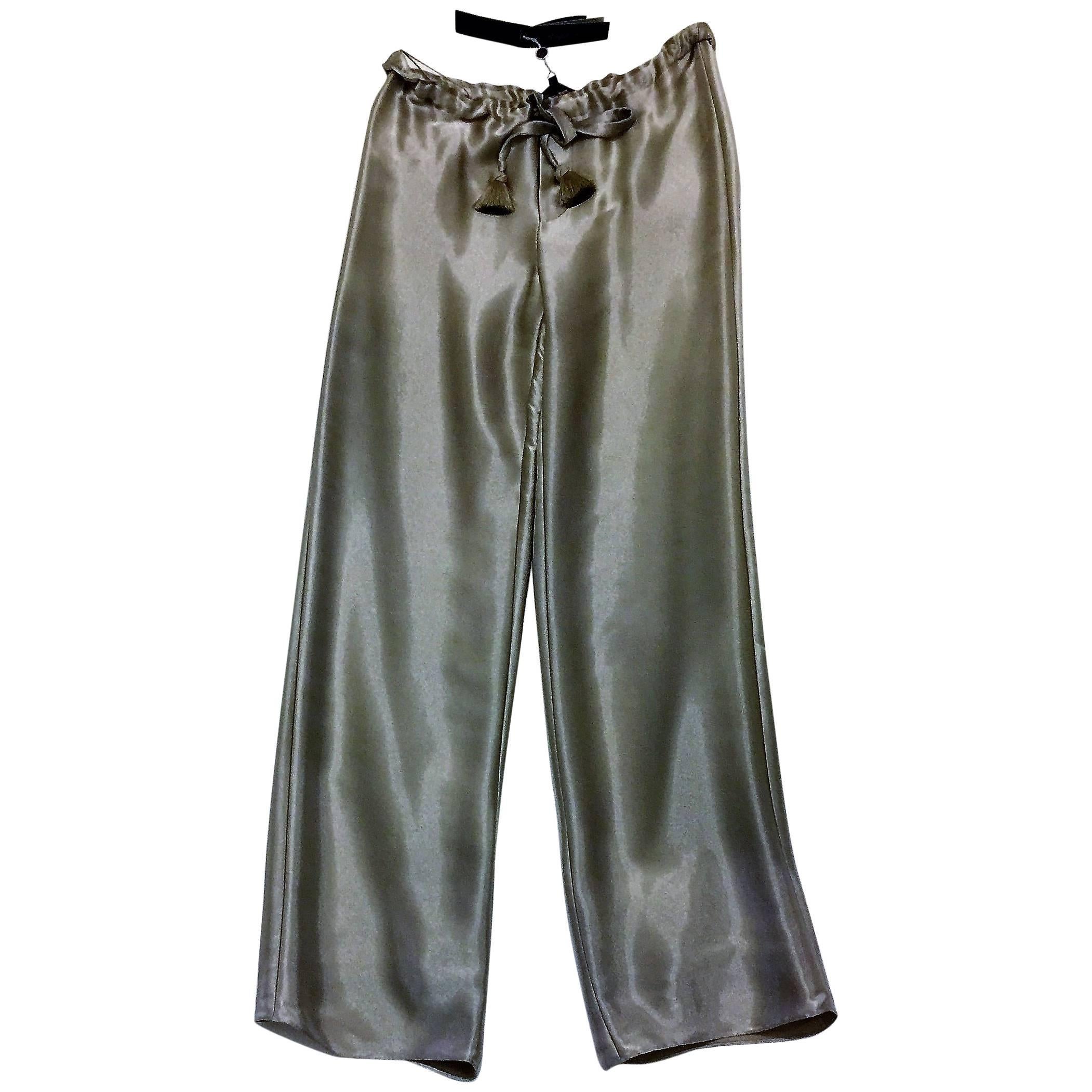 RALPH LAUREN Collection Platinum Italian made Pyjama Pants 