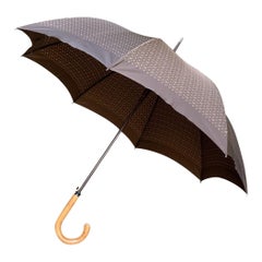 Louis Vuitton Monogram Logo LV Parasol Cane Ombrello Manico in Wood