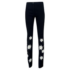 Chanel New Ad Campaign Suede Trousers 36 FR