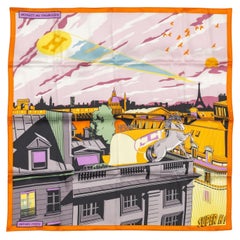 Hermès "Minuit au Faubourg" Silk Scarf