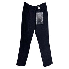Chanel New Runway Tweed Trousers 36 FR