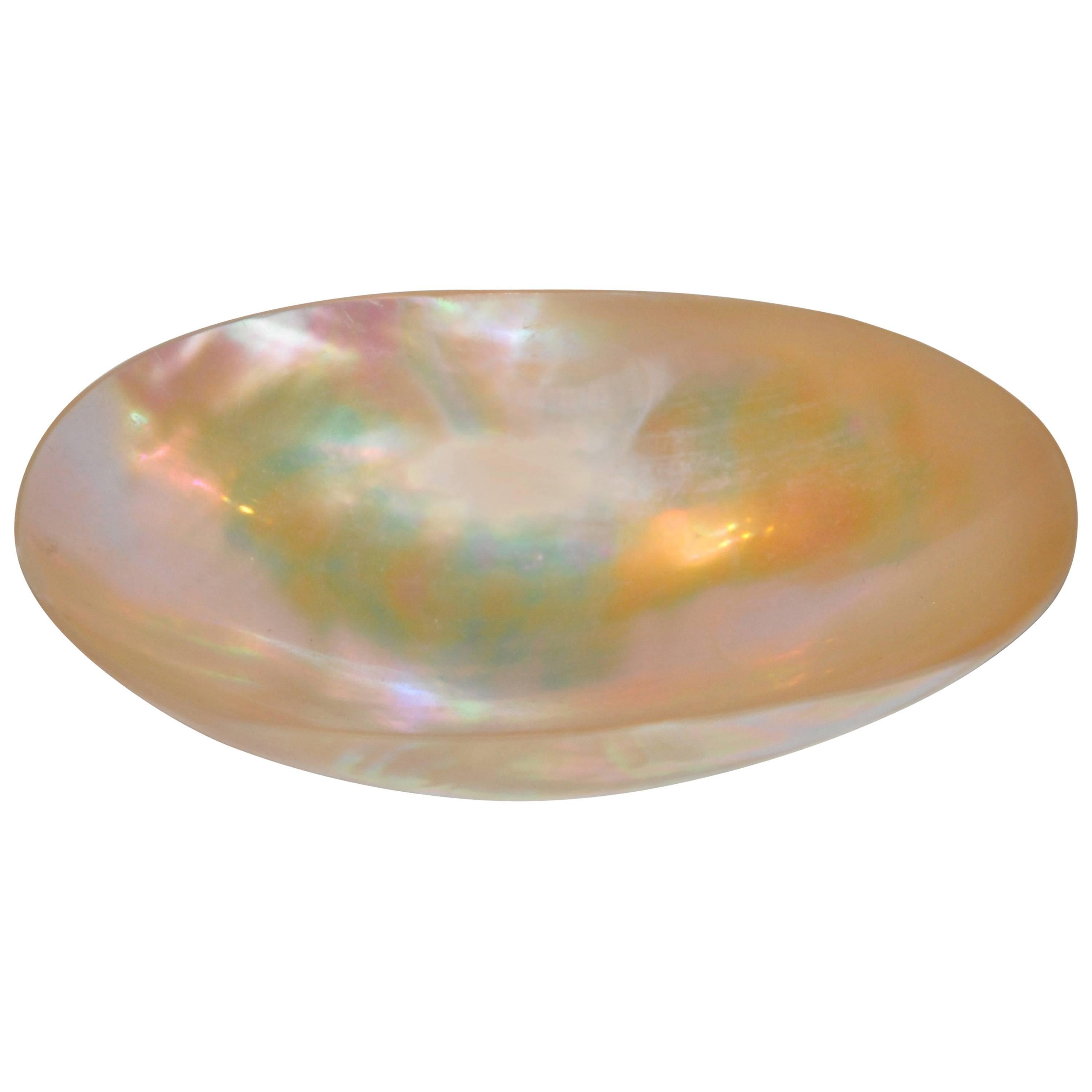 Beautiful "Mother-Of-Pearl" Earring & Ring Vanity Dish