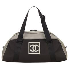 Chanel Gray Sports Line CC Duffel Bag 4