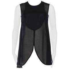 Giorgio Armani Crepe Tunic Blouse 9