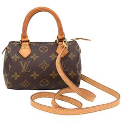 Vintage Louis Vuitton Mini Speedy Sac HL Monogram Canvas Hand Bag