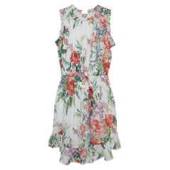 Zimmermann - Robe en coton imprimée à fleurs blanches (10 ans)