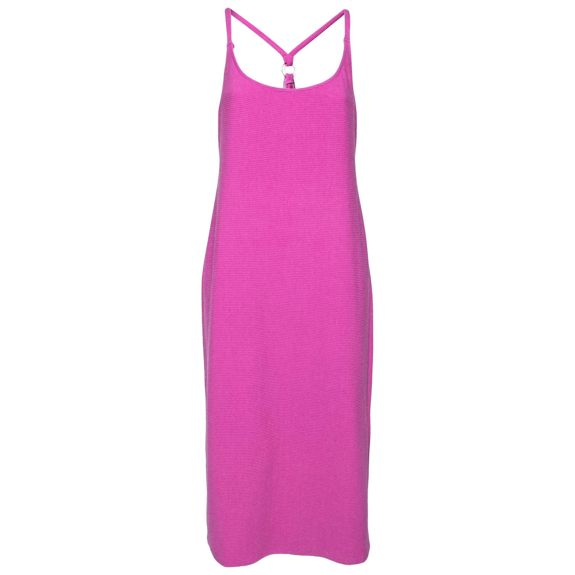 Privacy Please Purple Textured Knit Racerback Dress XL