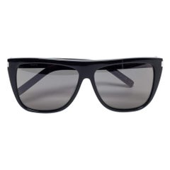 Lunettes de soleil Saint Laurent SL1 Wayfarer noir