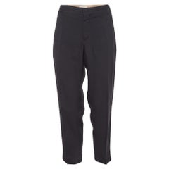 Pantalon en gabardine Chloe noir L