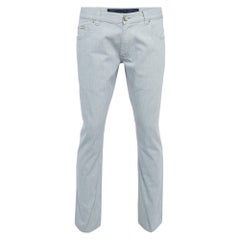 Armani Collezioni Vaqueros azul claro Slim Fit Jeans M Cintura 33''