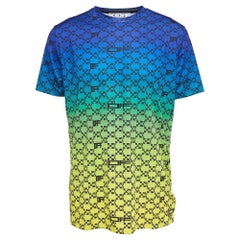 Camiseta atlética de punto con monograma multicolor Off-White L