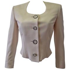 Gianni Versace Couture Silk Short Jacket 8
