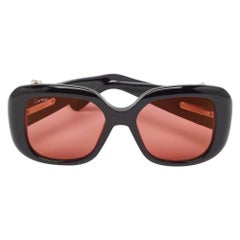 Cartier Black/Pink Panthère de Cartier Square Sunglasses