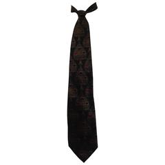 Moschino Vintage Silk Hearts Tie 12