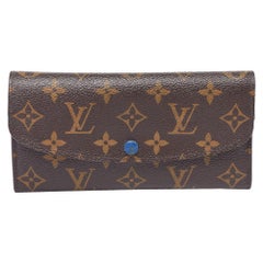 Portafoglio Emilie in tela Monogram Louis Vuitton