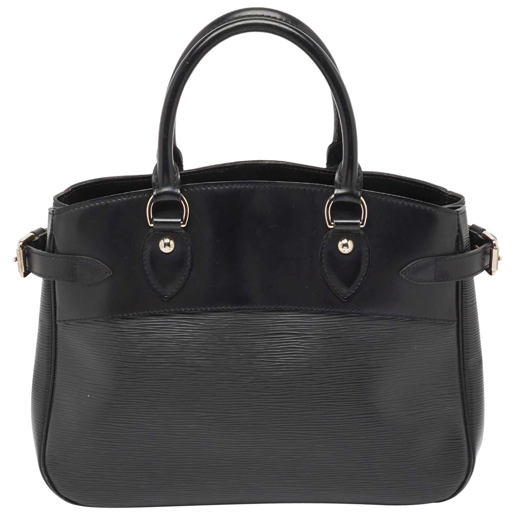 Louis Vuitton Borsa PM Passy in pelle di Epi nera