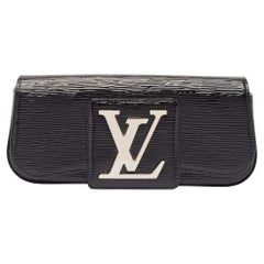 Louis Vuitton Black Electric Epi Leather Sobe Clutch